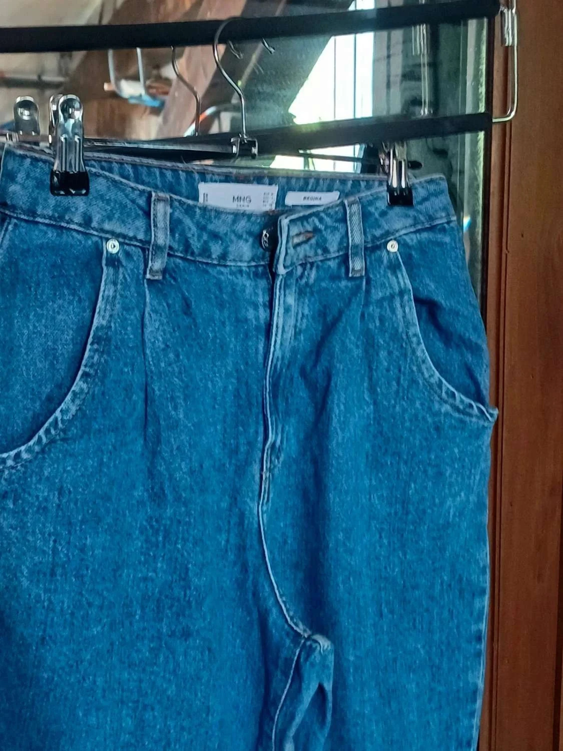 Jeans solto Regina Mango 34 – photo 2